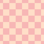 Checkerboard Check Checkered Pattern in Blush Pink and Cream Coffee Mug Gallery Image 2