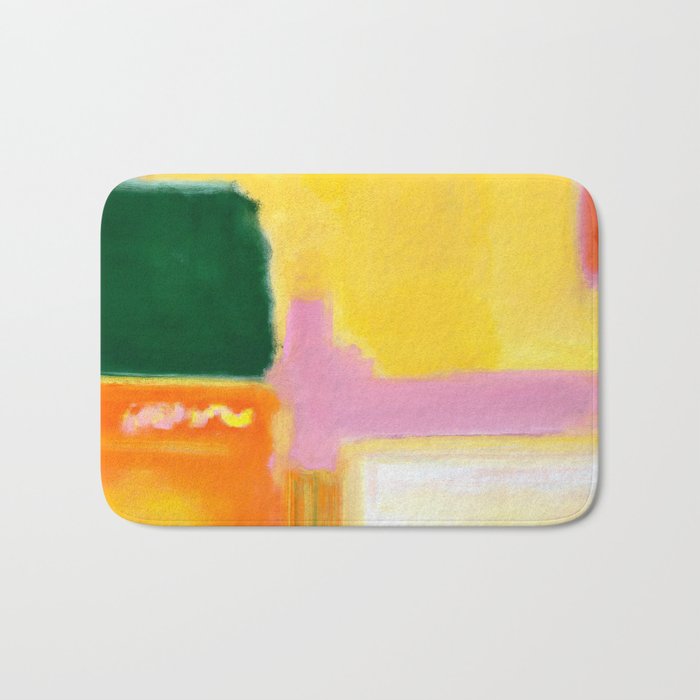 Mark Rothko - No 16 / No 12 (Mauve Intersection) Artwork Bath Mat Gallery Image 1