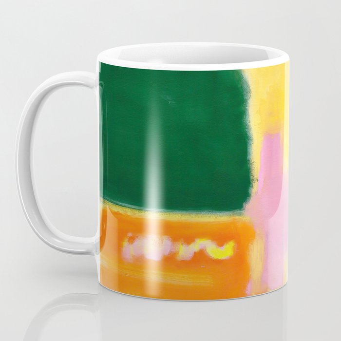 Mark Rothko - No 16 / No 12 (Mauve Intersection) Artwork Coffee Mug Gallery Image 3