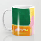 Mark Rothko - No 16 / No 12 (Mauve Intersection) Artwork Coffee Mug Gallery Image 3