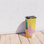 Mark Rothko - No 16 / No 12 (Mauve Intersection) Artwork Travel Mug Gallery Image 4