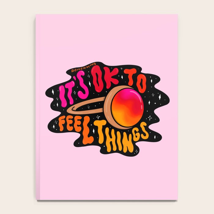 It's Ok to Feel Things Notebook Gallery Image 4