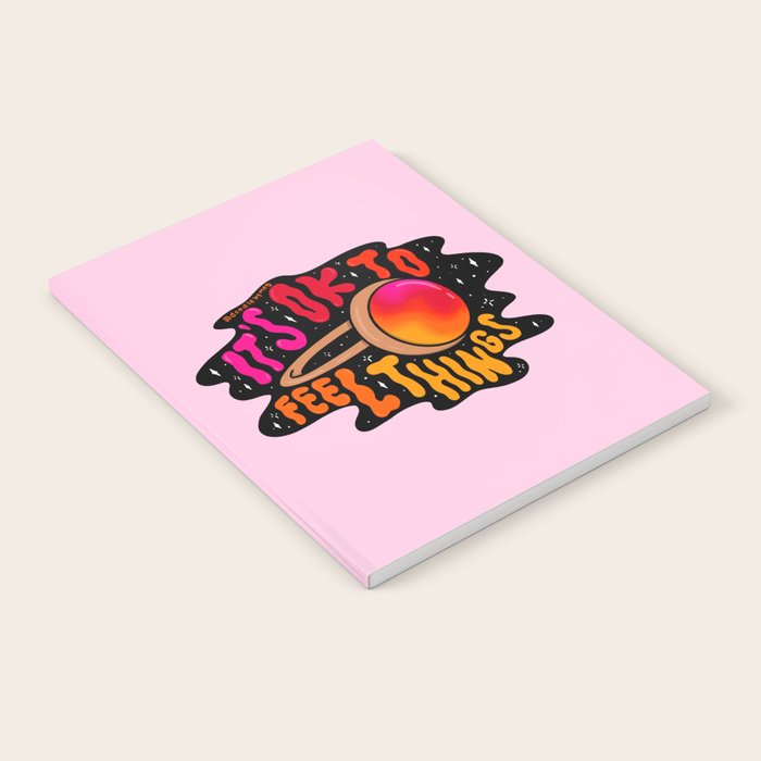 It's Ok to Feel Things Notebook Gallery Image 1