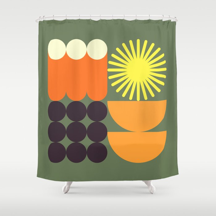 Retro 18A Shower Curtain Gallery Image 1