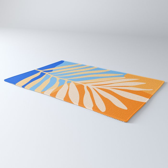 Tropical Beach at Sunset Rug Gallery Image 3