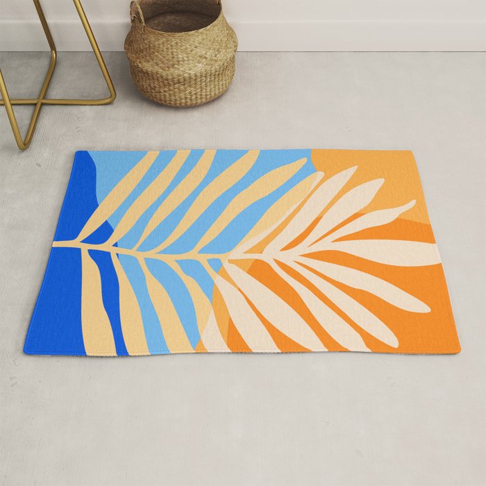 Tropical Beach at Sunset Rug Gallery Image 1