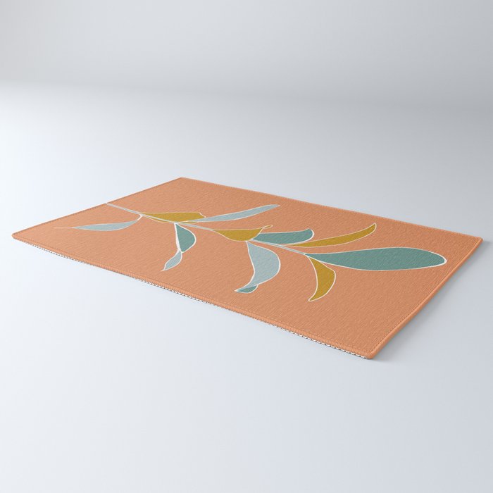 slowdown - salmon Rug Gallery Image 3