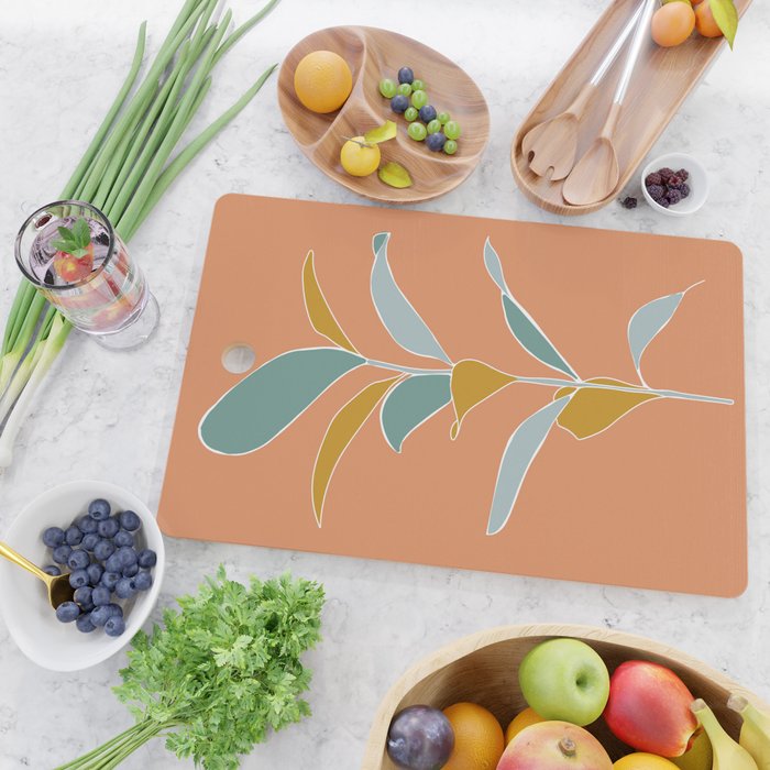 slowdown - salmon Cutting Board Gallery Image 2