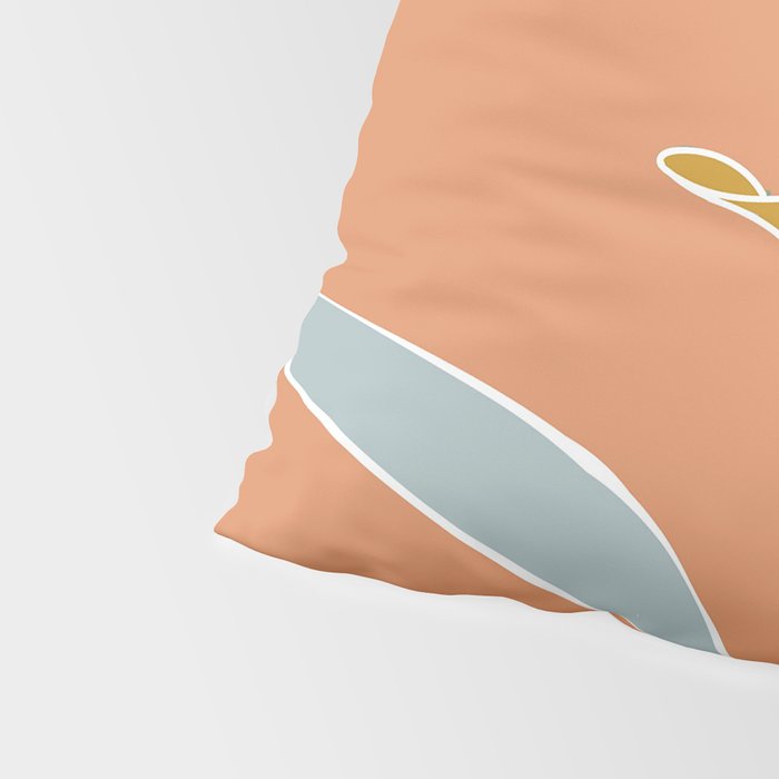 slowdown - salmon Pillow Sham Gallery Image 4