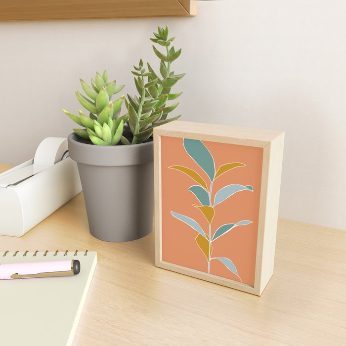 slowdown - salmon Mini Art Print Gallery Image 2