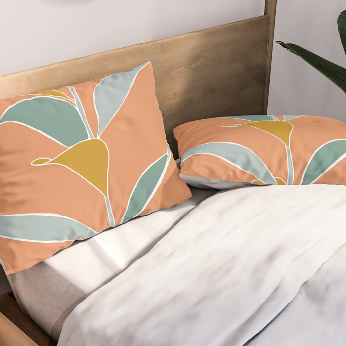 slowdown - salmon Pillow Sham Gallery Image 2