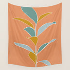 slowdown - salmon Wall Tapestry Gallery Image 4