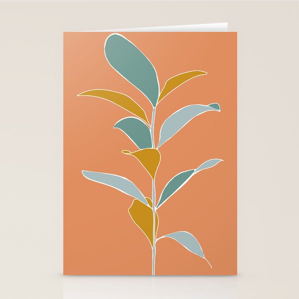 slowdown - salmon Stationery Card Gallery Image 1