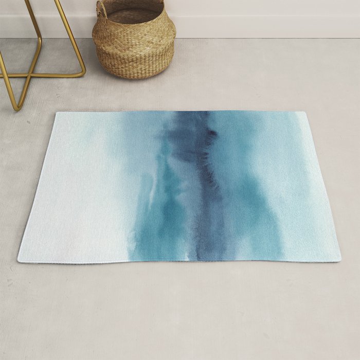 Abstract Landscape Painting Rug Gallery Image 1