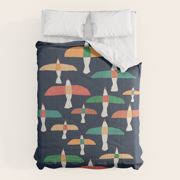 Vintage seagull Comforter Gallery Image 6