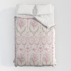 French wallpaper, birds and floral swags Duvet Cover Gallery Image 6