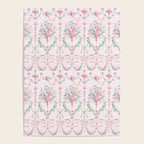 French wallpaper, birds and floral swags Poster Gallery Image 4