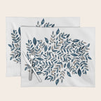 Seasonal branches and berries - neutral Placemat Gallery Image 1