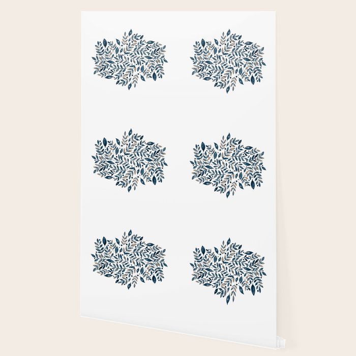 Seasonal branches and berries - neutral Wallpaper Gallery Image 2