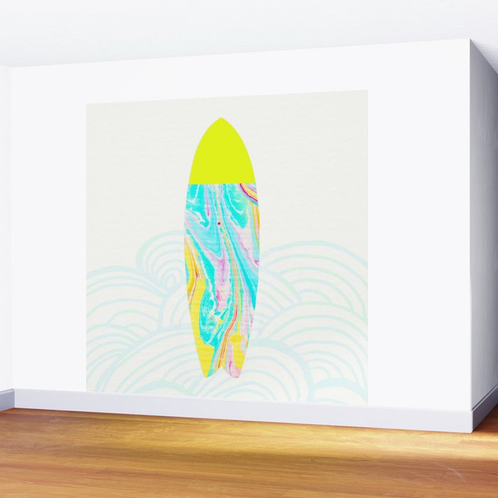 psychedelic surf Wall Mural Gallery Image 2