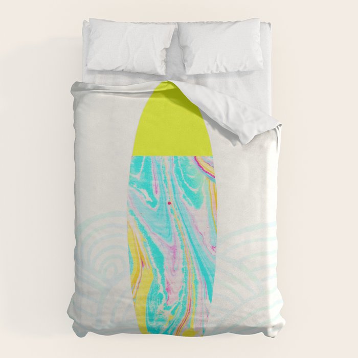 psychedelic surf Duvet Cover Gallery Image 6