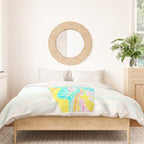 psychedelic surf Duvet Cover Gallery Image 3