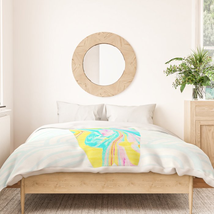 psychedelic surf Duvet Cover Gallery Image 3