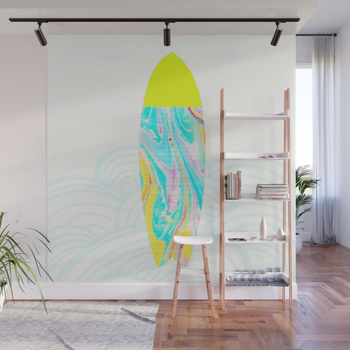 psychedelic surf Wall Mural Gallery Image 1