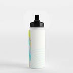 psychedelic surf Water Bottle Gallery Image 2