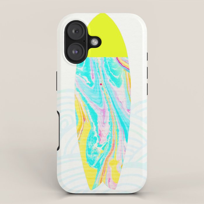 psychedelic surf iPhone Case Gallery Image 1