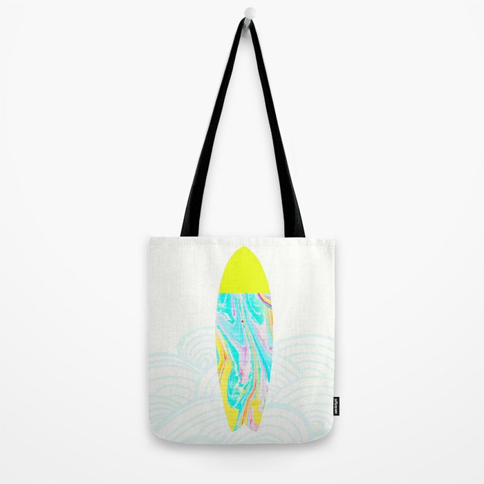 psychedelic surf Tote Bag Gallery Image 2