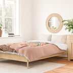 Cowgirl Boots - Orange and Green Duvet Cover Gallery Image 2