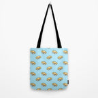 Fun dog pet cartoon pattern Tote Bag Gallery Image 2
