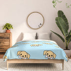 Fun dog pet cartoon pattern Comforter Gallery Image 3