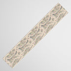 Wolf & Wild Apple Blossoms | Botanical Animal Art Table Runner Gallery Image 3