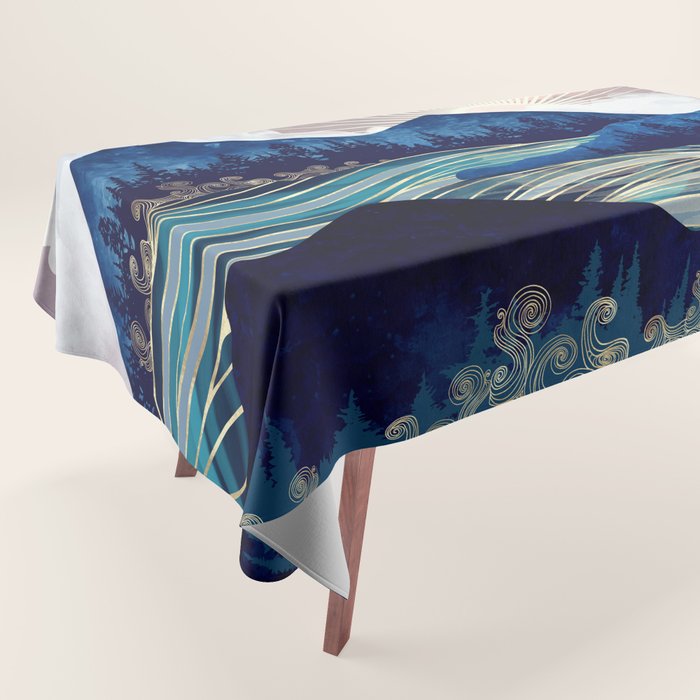 Ocean Sunrise Tablecloth Gallery Image 1