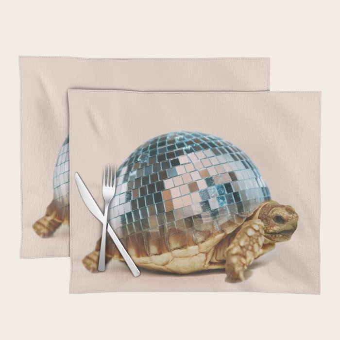DISCO TURTLE Placemat Gallery Image 1