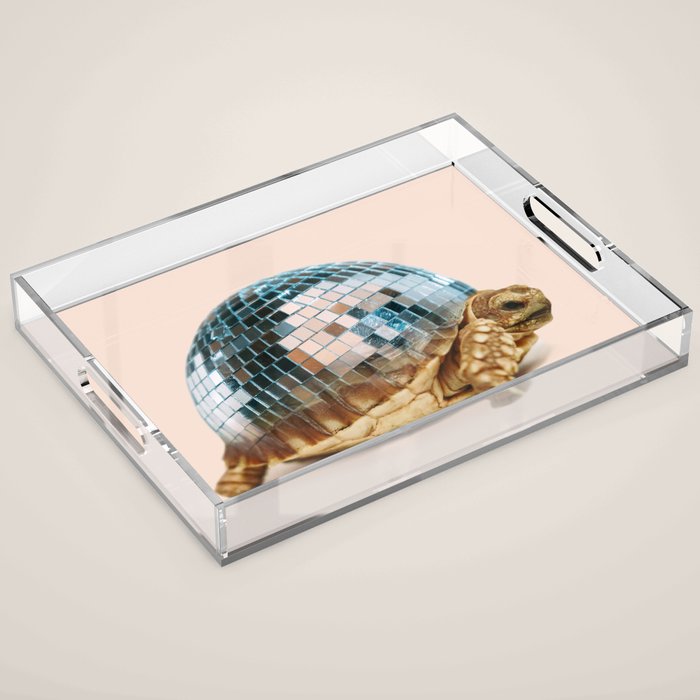 DISCO TURTLE Acrylic Tray Gallery Image 1