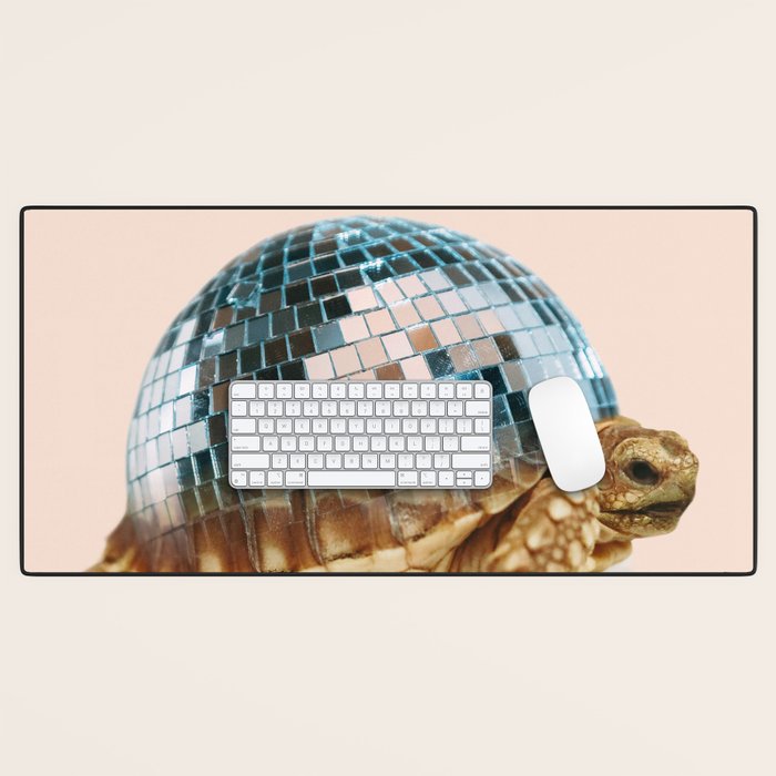DISCO TURTLE Desk Mat Gallery Image 1