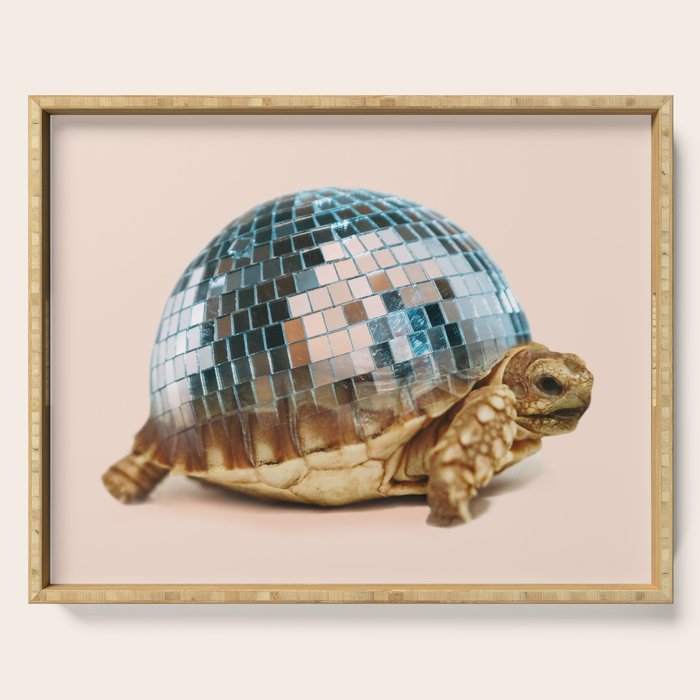DISCO TURTLE Serving Tray Gallery Image 1