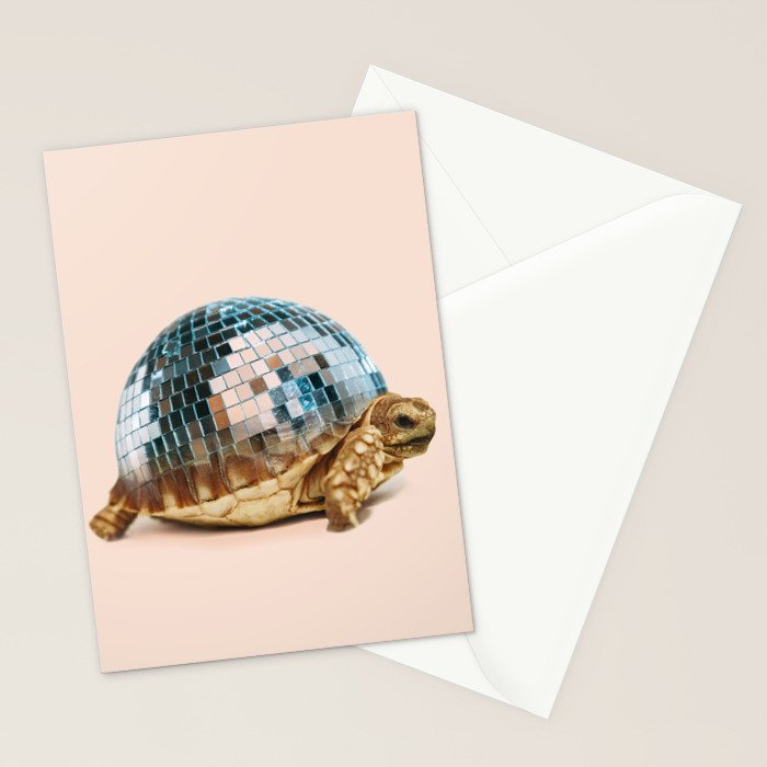 DISCO TURTLE Stationery Card Gallery Image 2