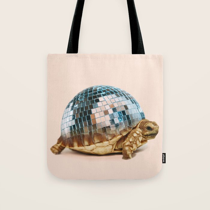 DISCO TURTLE Tote Bag Gallery Image 1