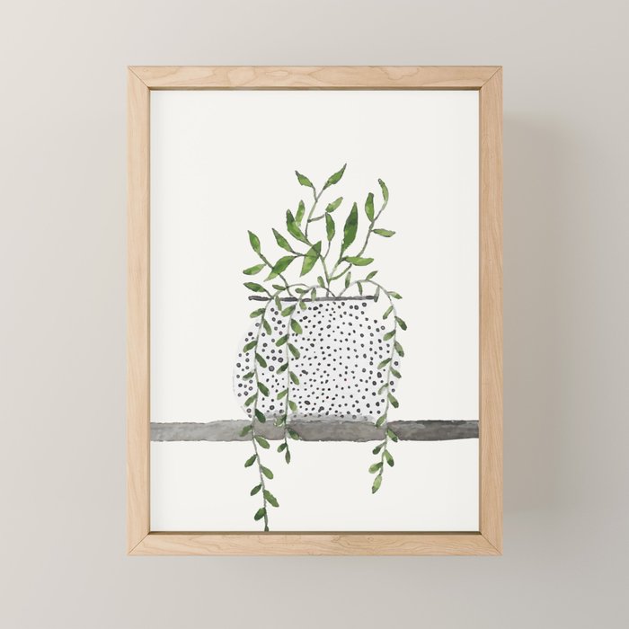 Vase 2 Mini Art Print Gallery Image 1