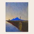 Hot Springs, Yavapai, Arizona landscape painting by Maxfield Parrish Notebook Gallery Image 4