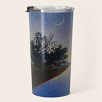 Hot Springs, Yavapai, Arizona landscape painting by Maxfield Parrish Travel Mug Gallery Image 3