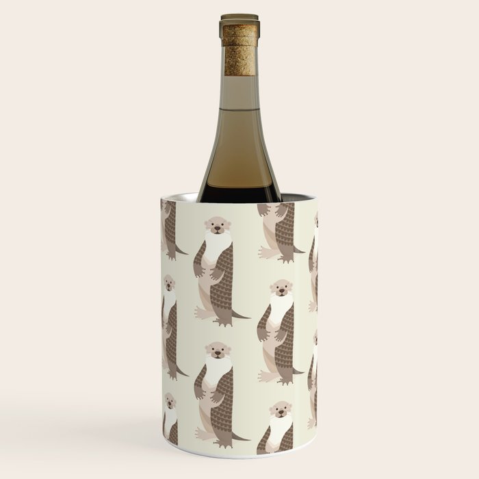 Whimsical Otter Wine Chiller Gallery Image 3