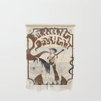 Burning Daylight - Black, Cream, Rust Wall Hanging Gallery Image 1