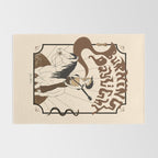 Burning Daylight - Black, Cream, Rust Rug Gallery Image 2
