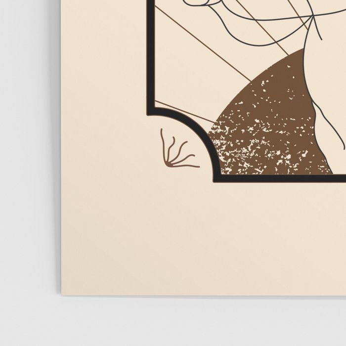 Burning Daylight - Black, Cream, Rust Poster Gallery Image 3