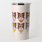 Rainbow Dog Travel Mug Gallery Image 1